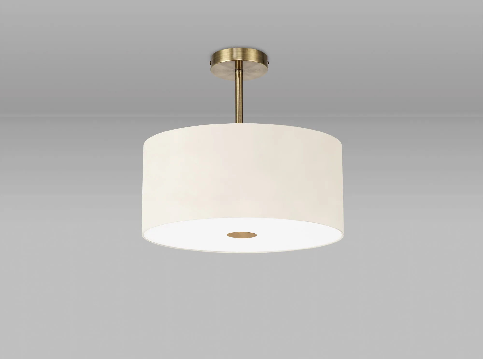 Baymont 40cm Semi Flush 1 Light DK0175  Deco Baymont AB IV